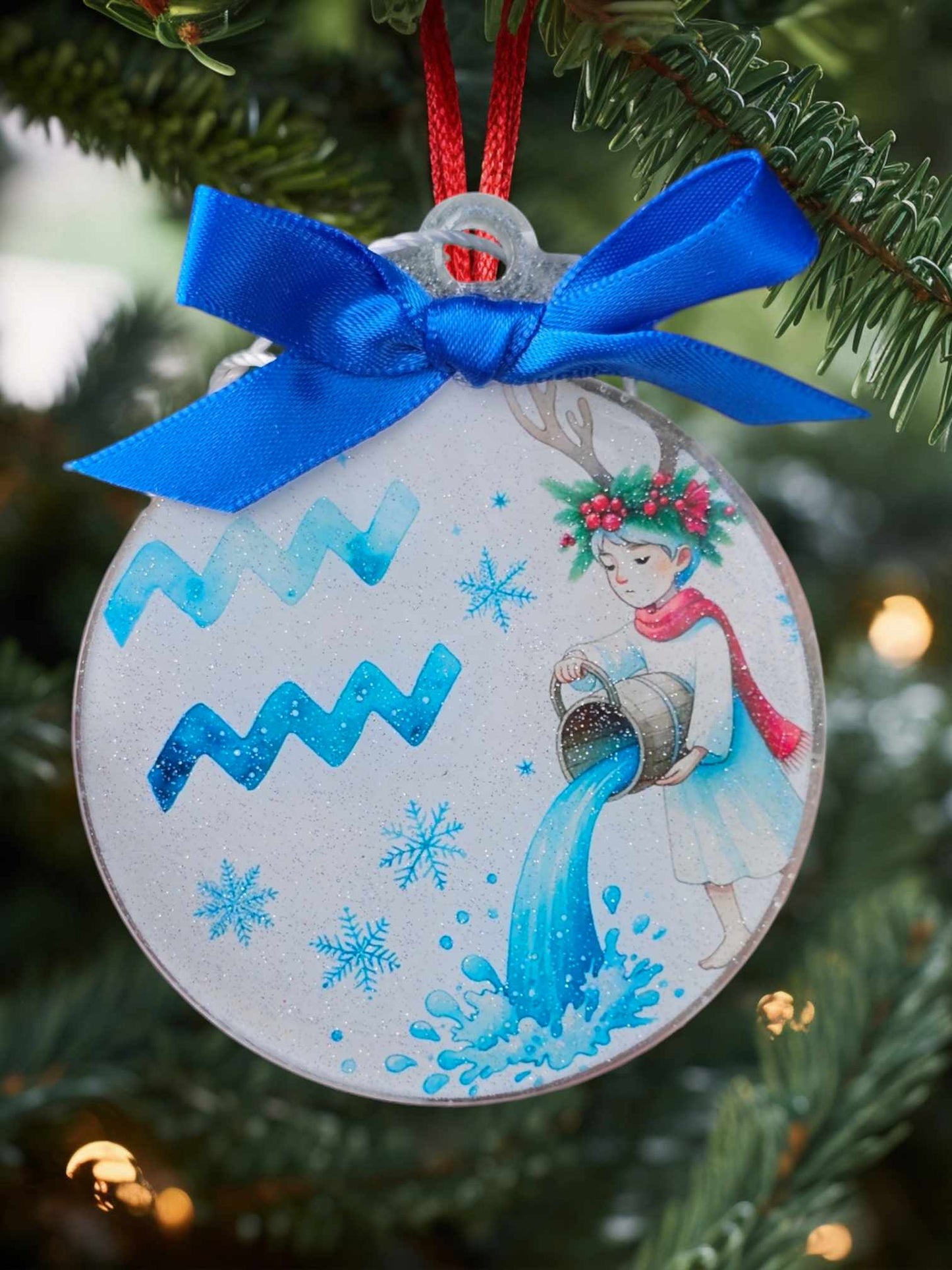 Zodiac Christmas Ornaments